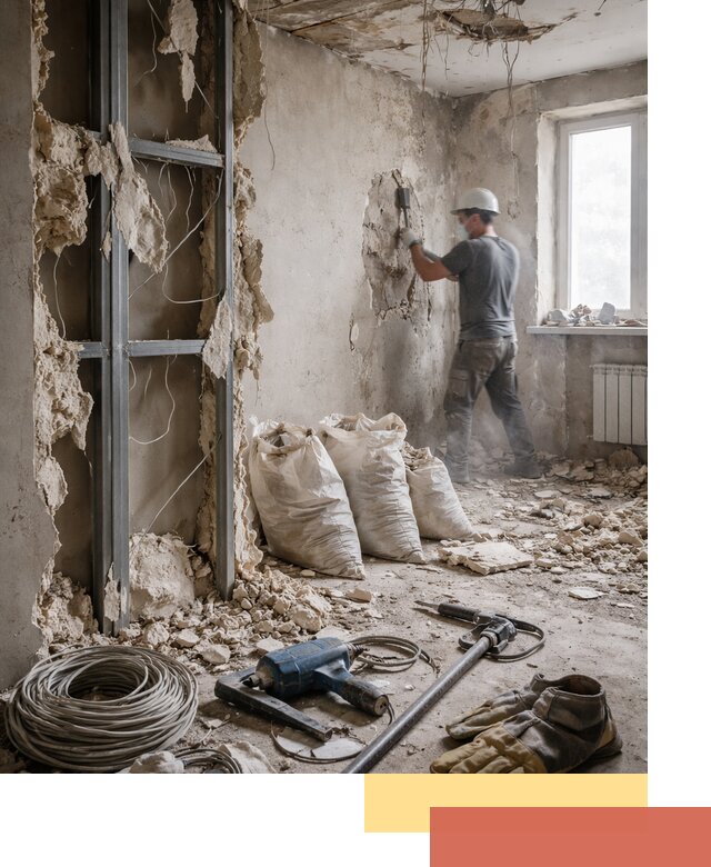 Профессиональный демонтаж зданий и конструкций в Бугульме