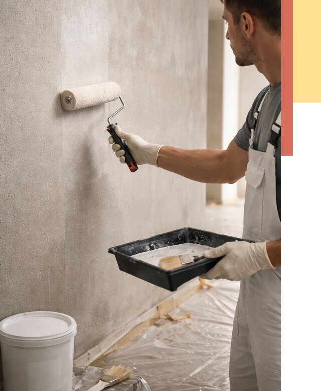 Грунтовка стен в Бугульме от 2224 руб. м2 — быстро, недорого, с материалом | ОТДЕЛОЧНИК-Бгл