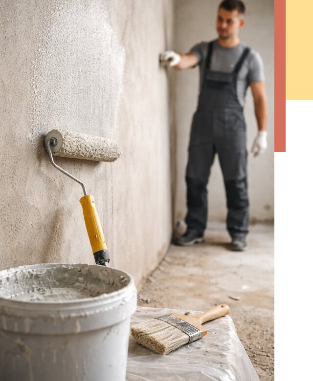 Нанесение бетоноконтакта на стены в Бугульме от 4245 руб. быстро и недорого | ОТДЕЛОЧНИК-Бгл