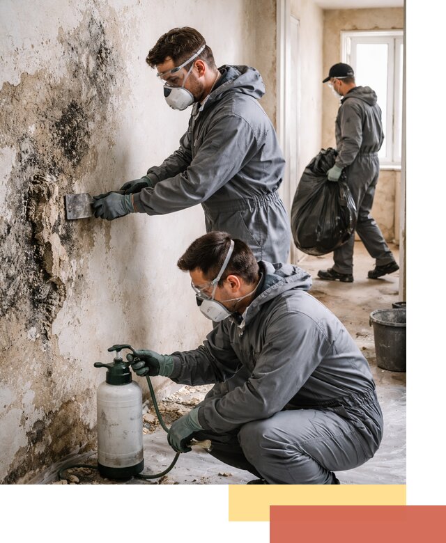 Удаление плесени со стен профессионально в Бугульме