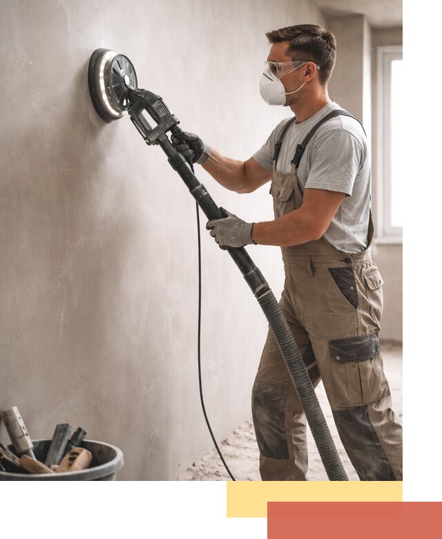 Профессиональная шлифовка стен в Бугульме быстро и качественно