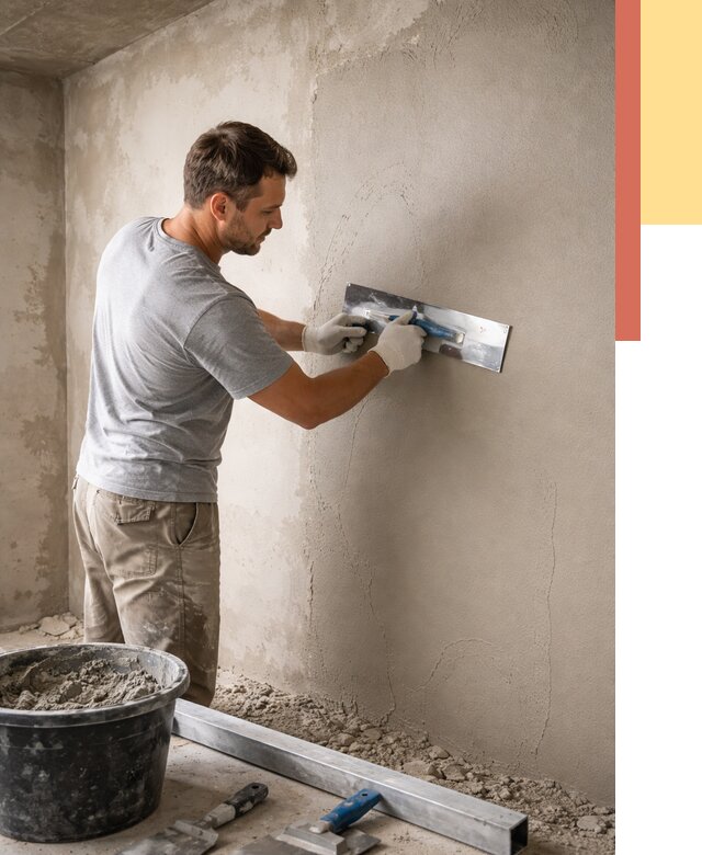 Штукатурка стен без маяков в Бугульме от 7278 руб/м2 — услуги и цена | ОТДЕЛОЧНИК-Бгл