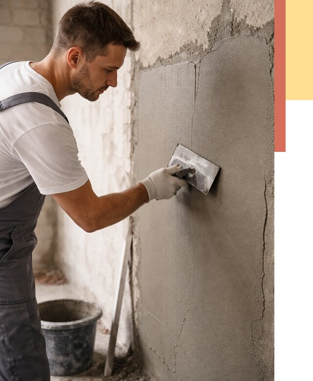 Штукатурка стен под плитку в Бугульме от 4245 руб./м2 — выравнивание под плитку | ОТДЕЛОЧНИК-Бгл