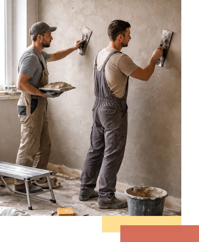 Ремонт декоративной штукатурки и восстановление фактуры в Бугульме