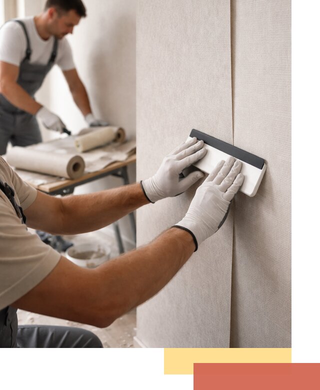 Поклейка обоев под покраску в Бугульме профессионально и быстро