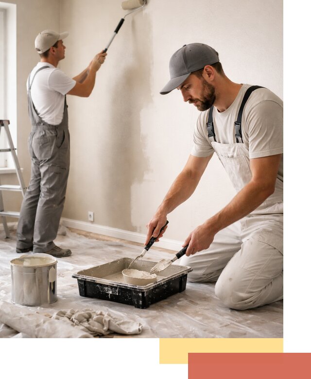 Покраска стен в квартире в Бугульме — профессионально и аккуратно