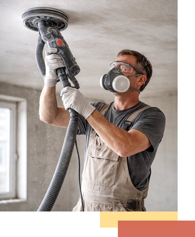 Шлифовка потолка в Бугульме — качественная подготовка под отделку