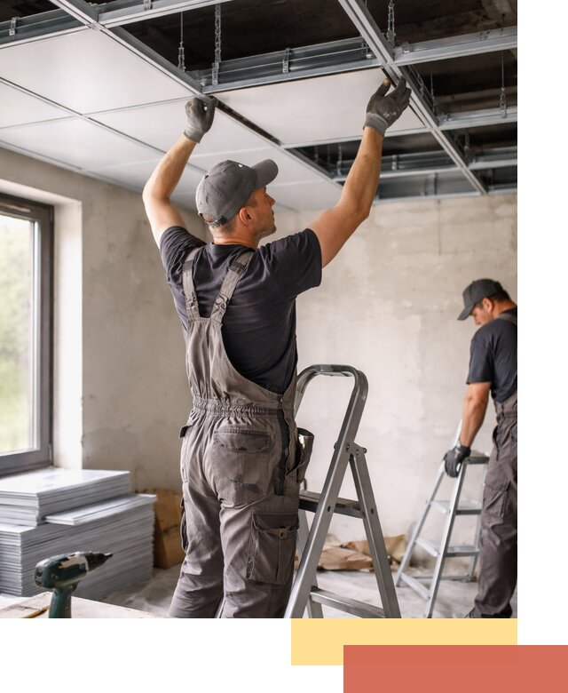 Монтаж кассетного потолка в Бугульме качественно и быстро