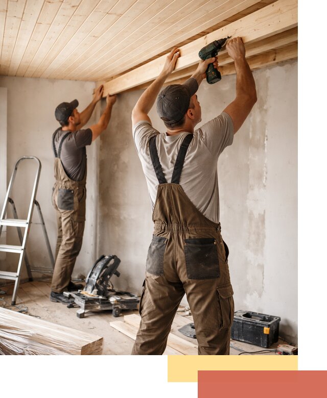 Монтаж потолка из вагонки в Бугульме профессионально и аккуратно