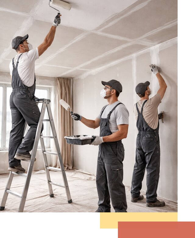 Покраска потолка из гипсокартона в Бугульме качественно и недорого