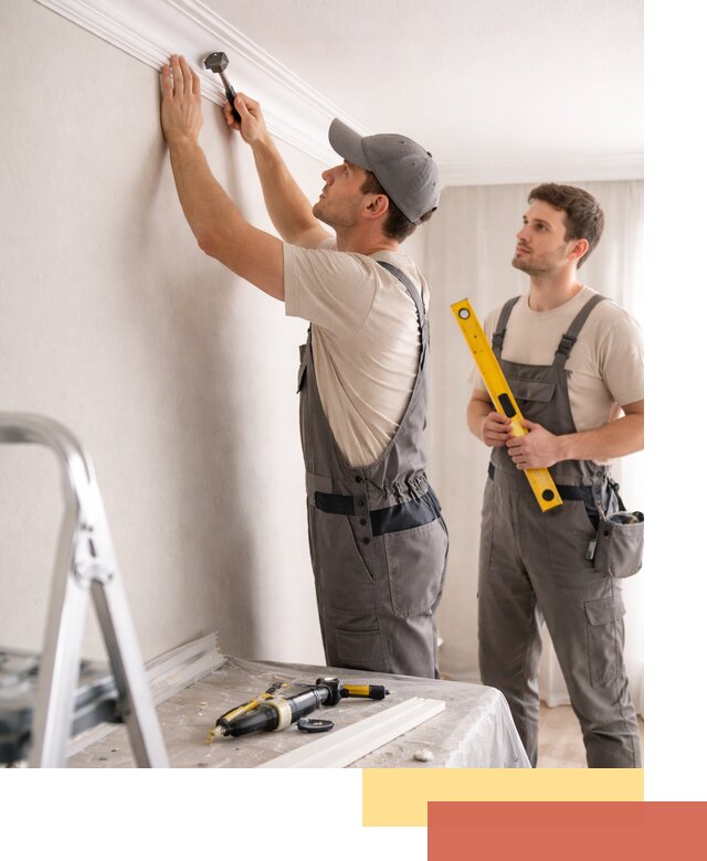 Монтаж потолочного плинтуса в Бугульме качественно и быстро